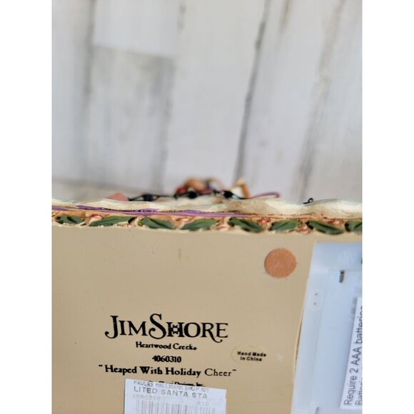 Jim shore 4060310 heaped with holiday cheer Xmas figure decor - Picture 10 of 10